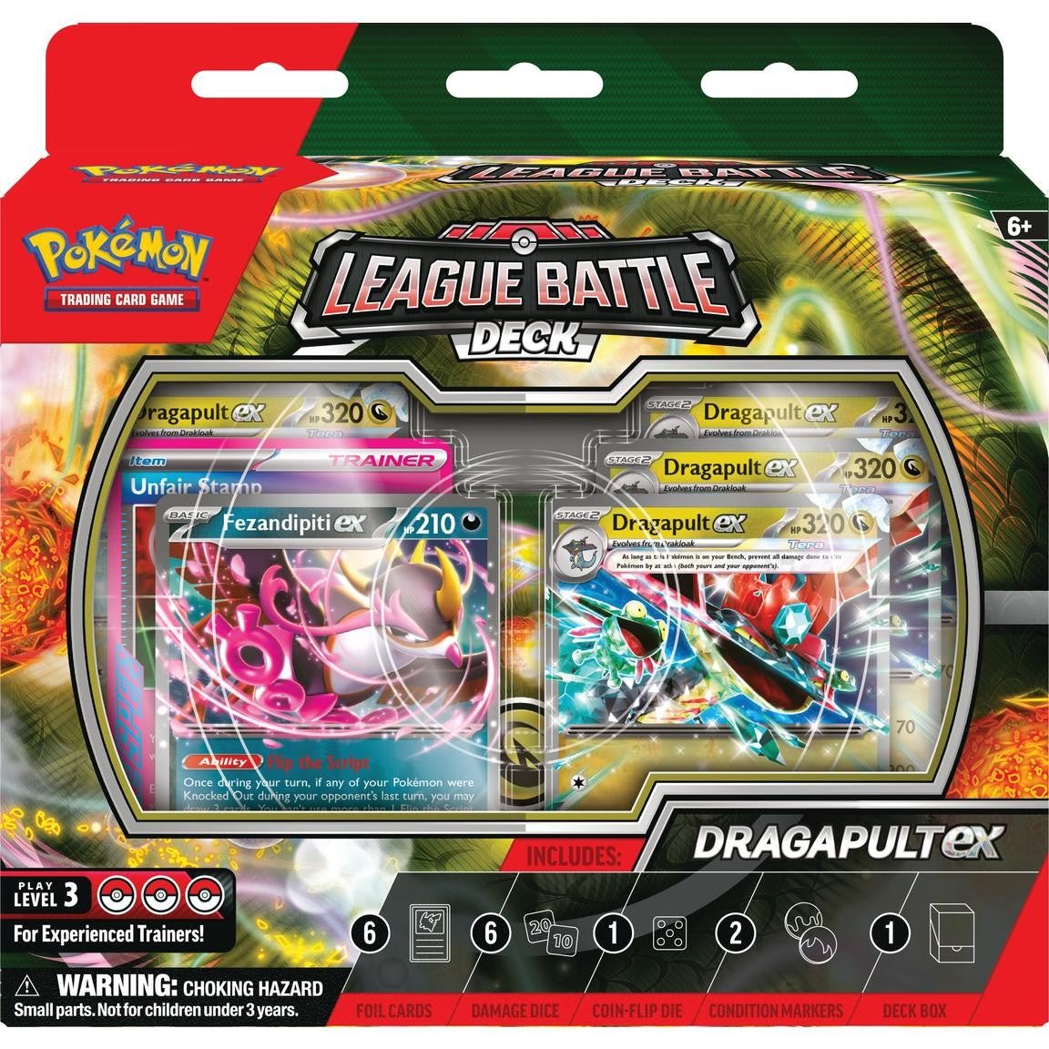 Pokemon Dragapult EX League Battle Deck Box - Columbia Hobby - Sports Card Boxes - Toploaders - Card Savers