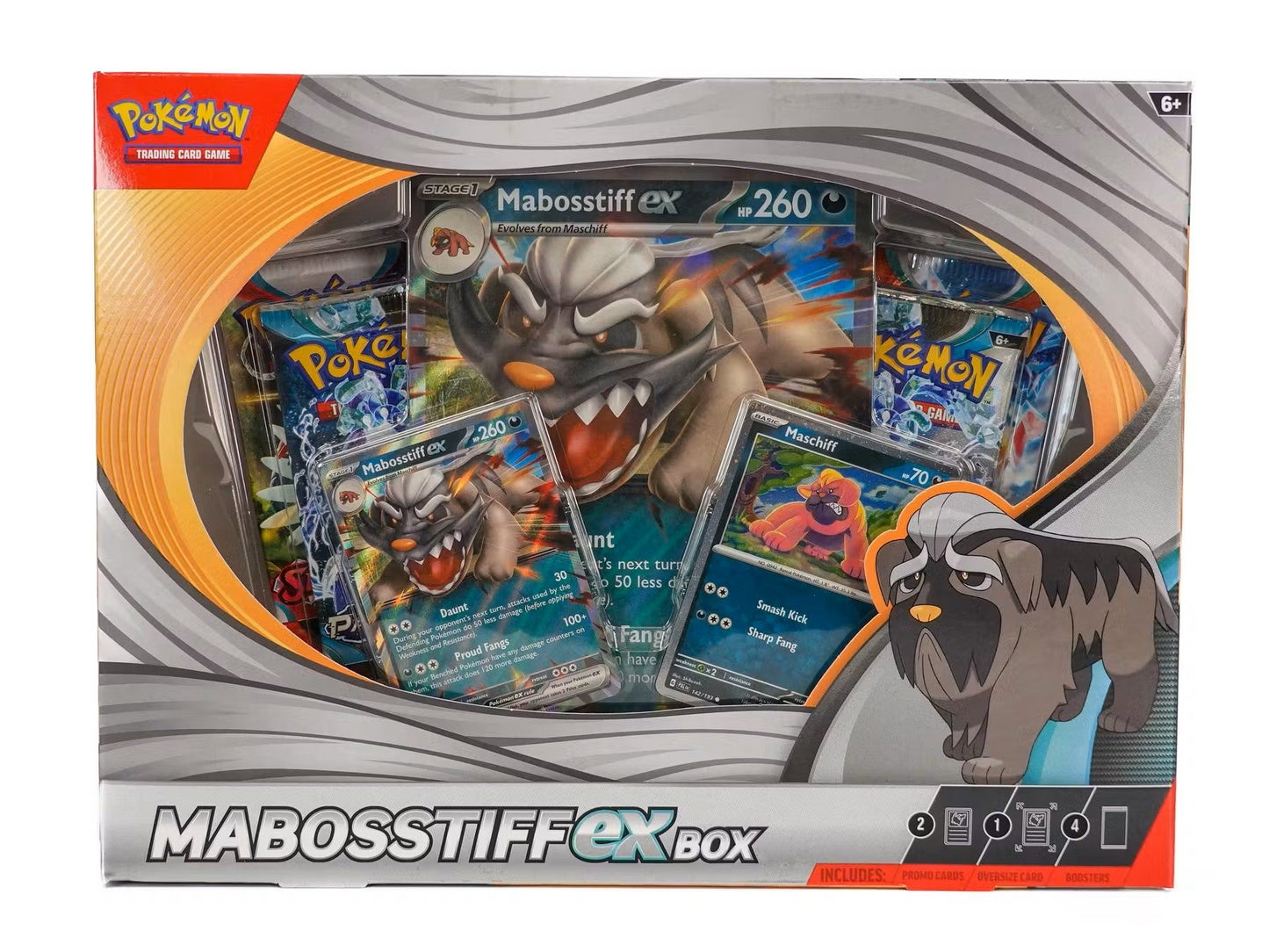 Pokemon Mabosstiff ex Box - Columbia Hobby - Sports Card Boxes - Toploaders - Card Savers