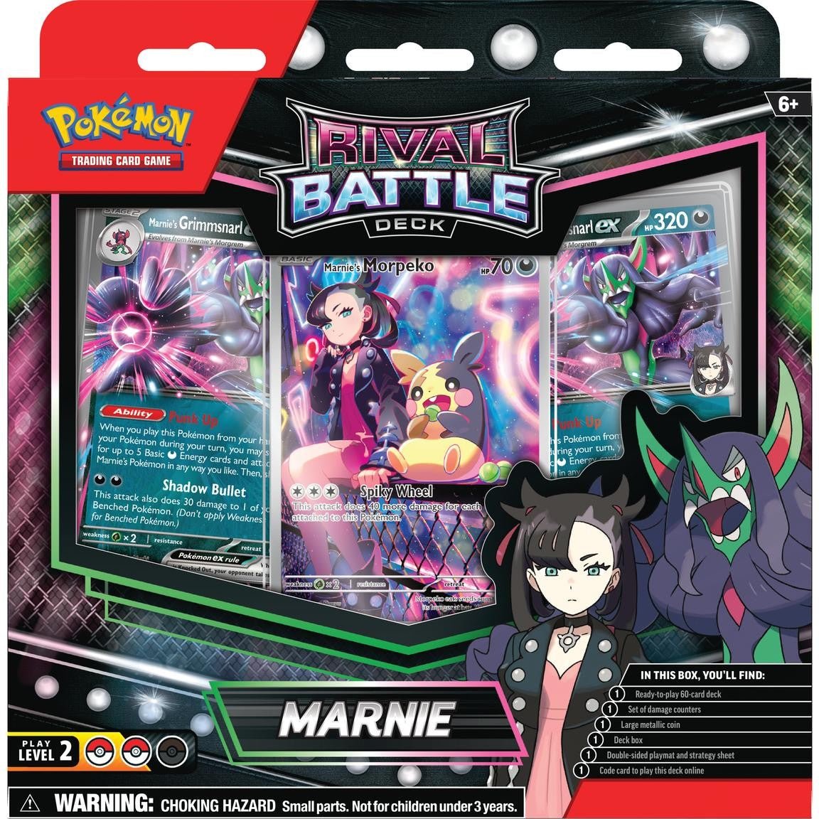 Pokemon Marnie/Steven Rival Battle Deck - Columbia Hobby - Sports Card Boxes - Toploaders - Card Savers