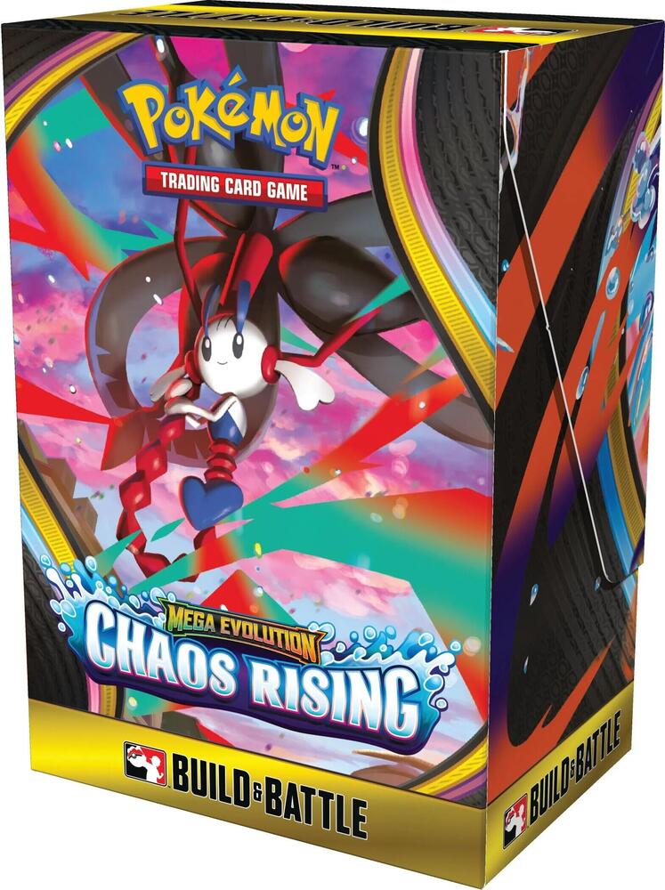 Pokemon Mega Evolution Chaos Rising Build & Battle Box