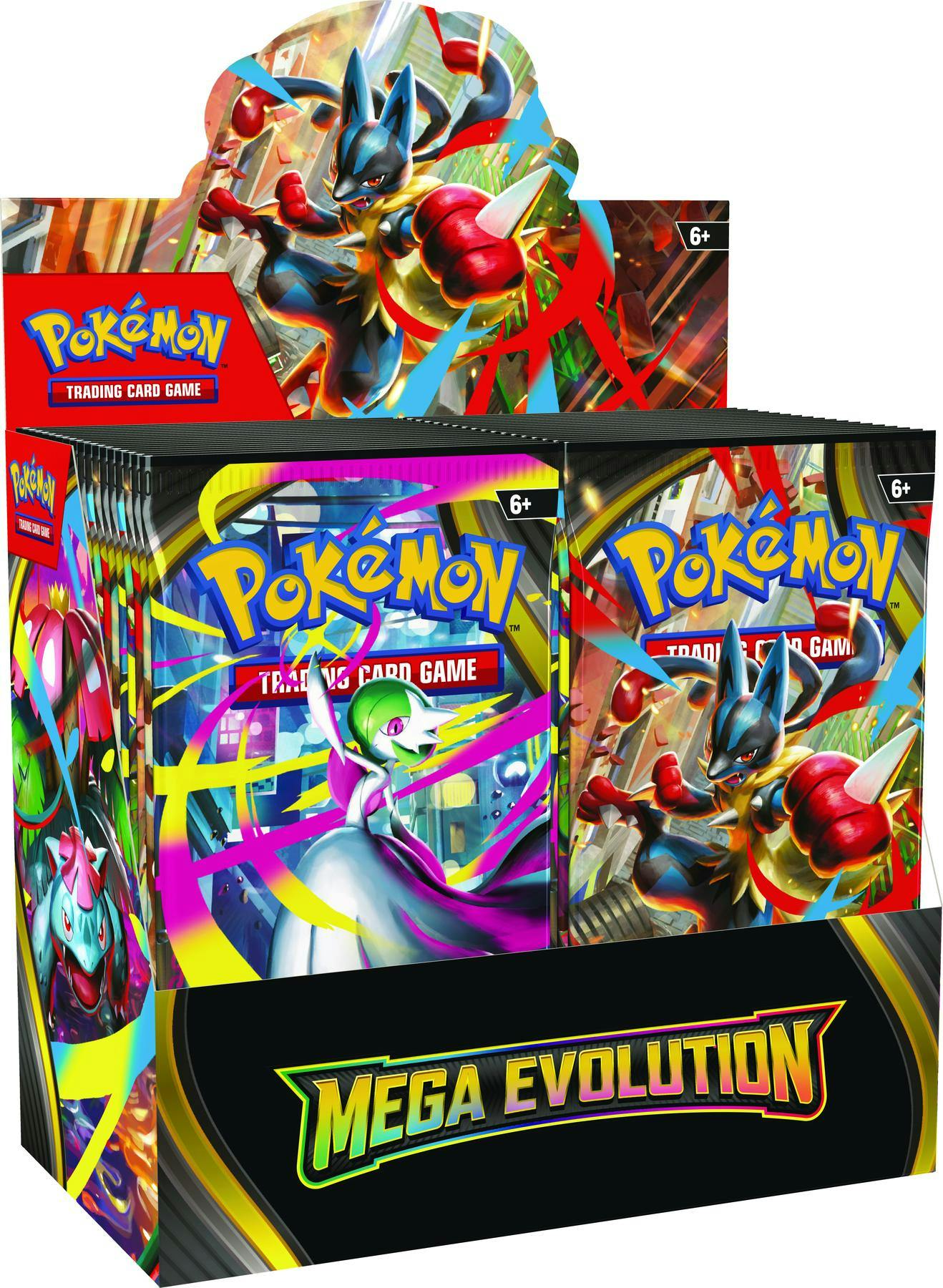 Pokemon Mega Evolution Enhanced Booster Box (Presell) - Columbia Hobby - Sports Card Boxes - Toploaders - Card Savers