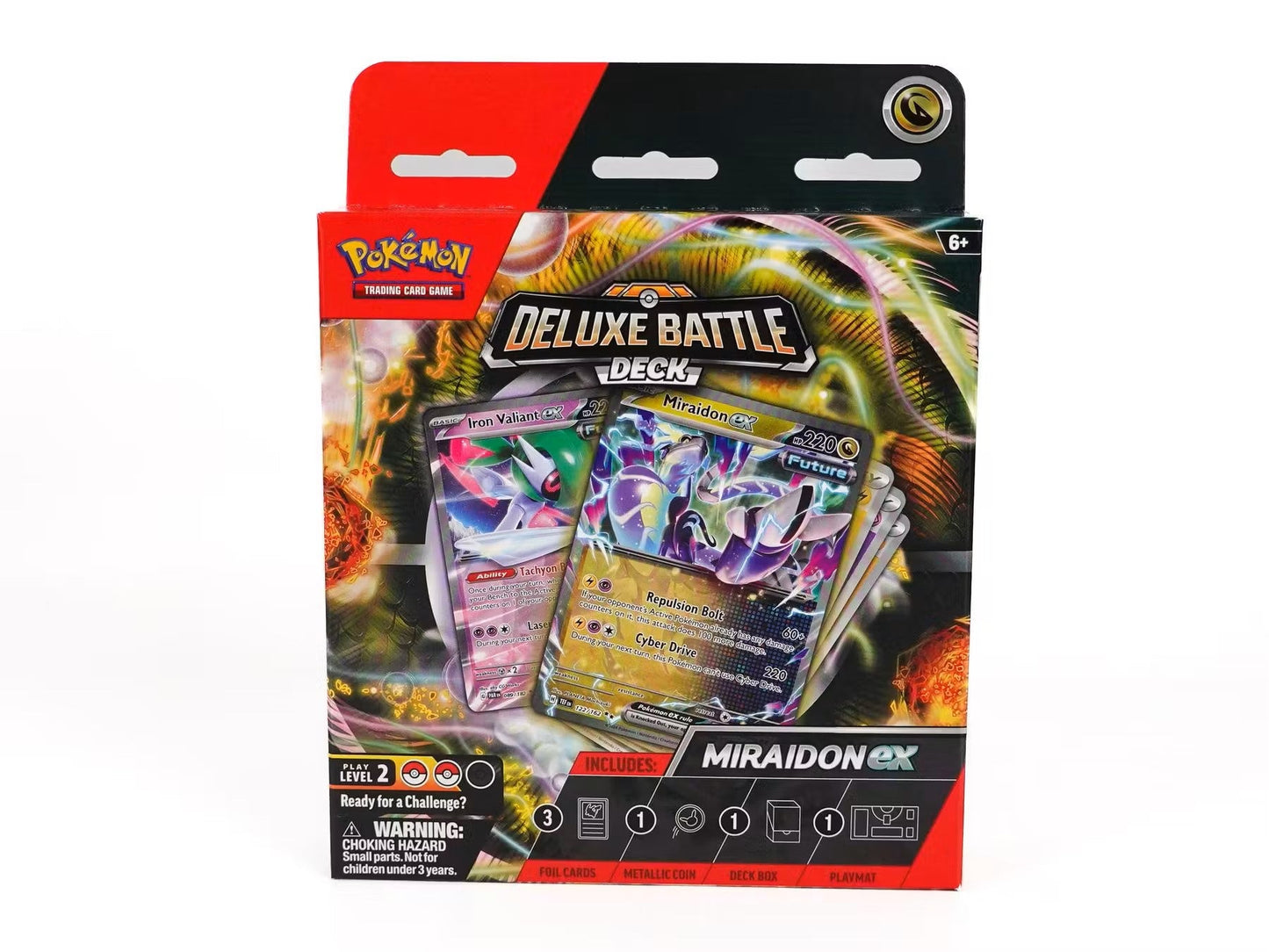 Pokemon Miraidon ex / Koraidon ex Deluxe Battle Deck - Columbia Hobby - Sports Card Boxes - Toploaders - Card Savers