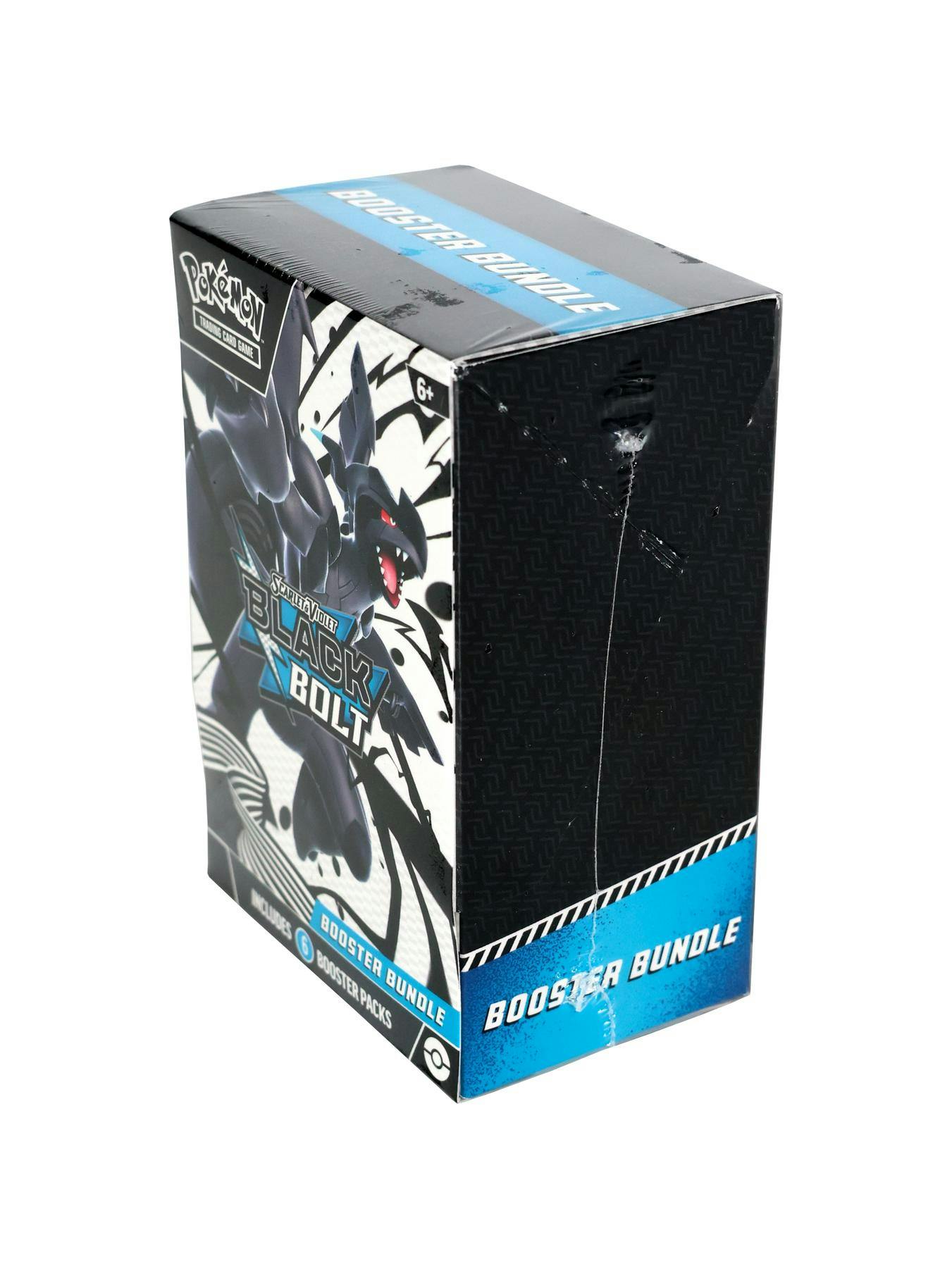 Pokémon Scarlet & Violet: Black Bolt 6 - Pack Booster Bundle (pre - sale) - Columbia Hobby - Sports Card Boxes - Toploaders - Card Savers