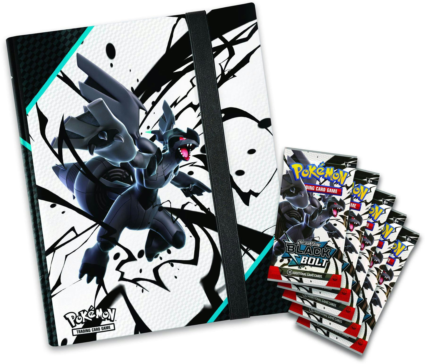 Pokémon Scarlet & Violet: Black Bolt Binder Collection Box | Columbia Sports Cards & More - Columbia Hobby - Sports Card Boxes - Toploaders - Card Savers