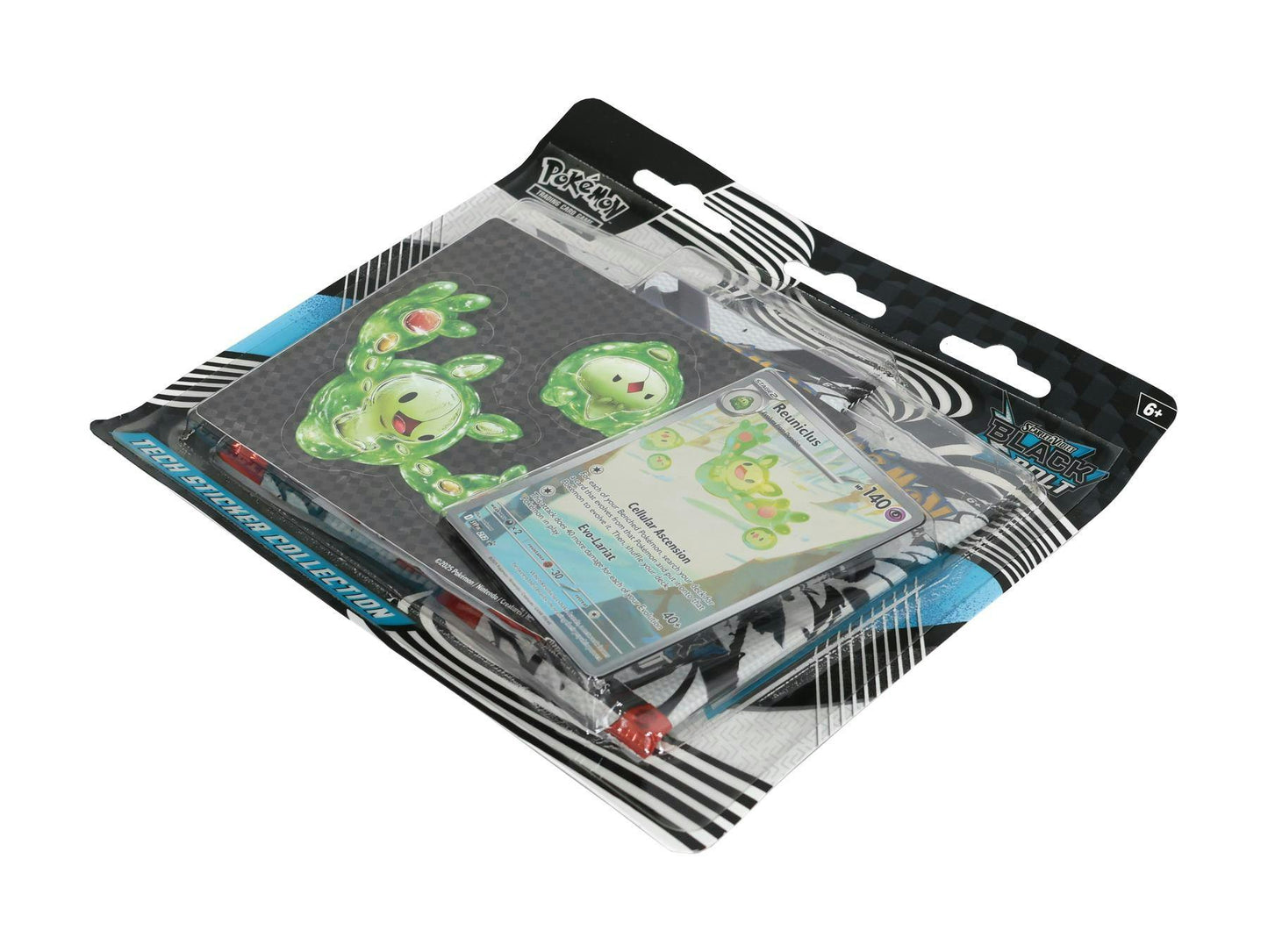 Pokemon Scarlet & Violet: Black Bolt Tech Sticker Collection Pack – Columbia Sports Cards & More - Columbia Hobby - Sports Card Boxes - Toploaders - Card Savers