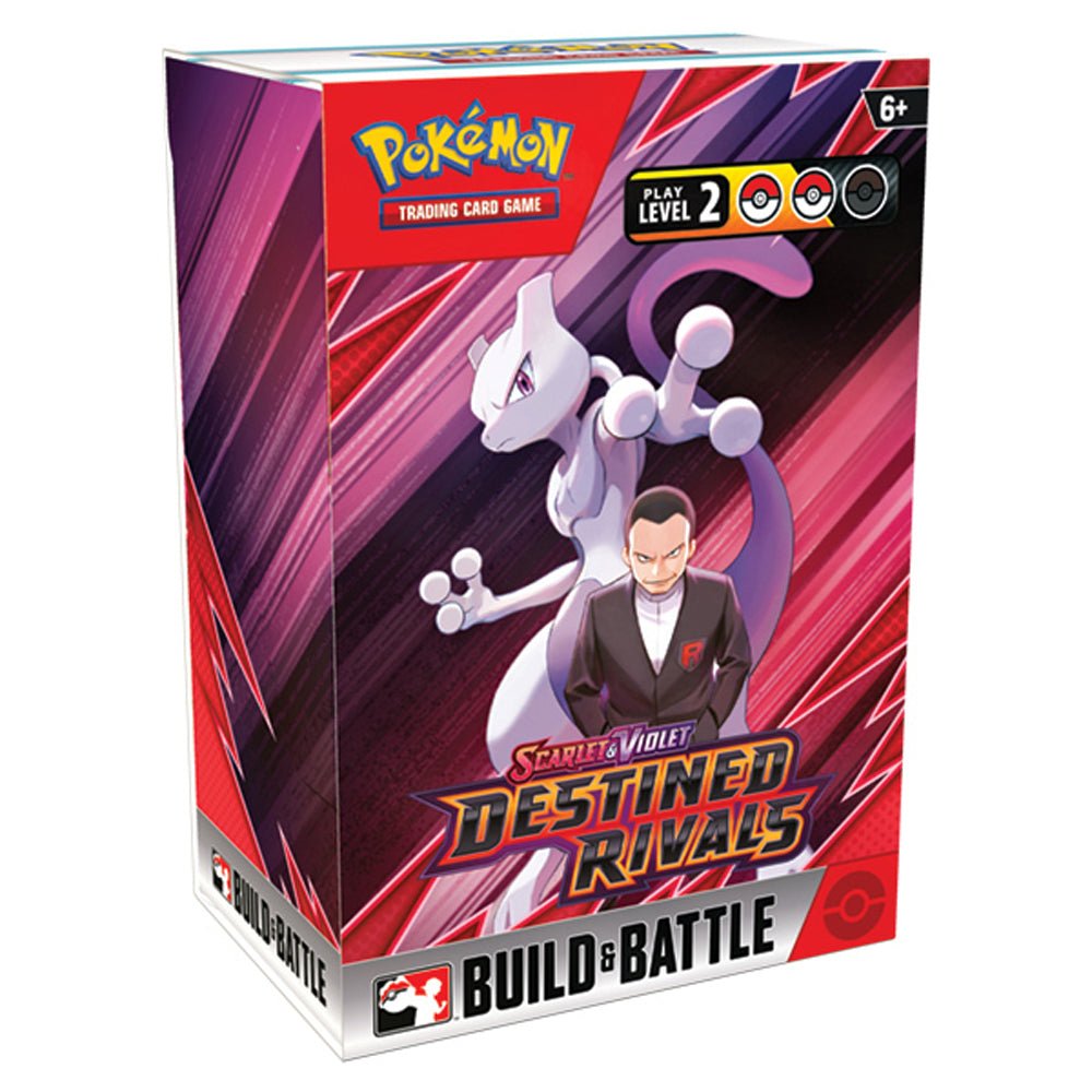 Pokemon Scarlet & Violet: Destined Rivals Build and Battle Kit - Columbia Hobby - Sports Card Boxes - Toploaders - Card Savers