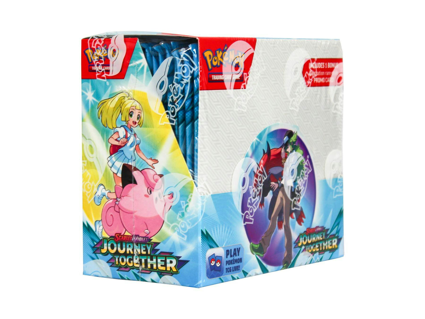 Pokemon Scarlet & Violet: Journey Together Booster Box - Columbia Hobby - Sports Card Boxes - Toploaders - Card Savers