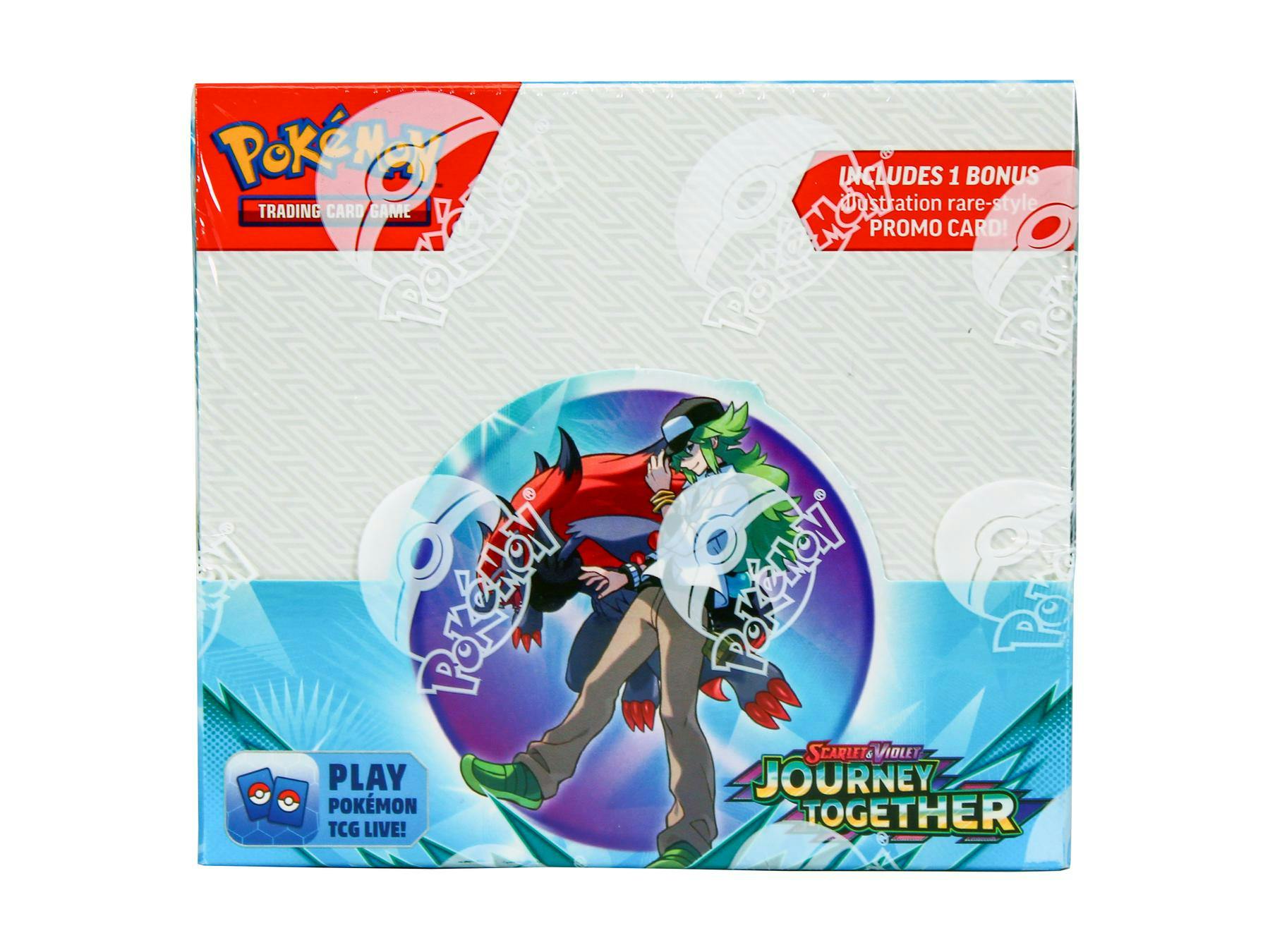 Pokemon Scarlet & Violet: Journey Together Booster Box Columbia Hobby - Sports Card Boxes - Toploaders - Card Savers Pokemon Scarlet & Violet: Journey Together Booster Box Columbia Hobby - Sports Card Boxes - Toploaders - Card Savers
