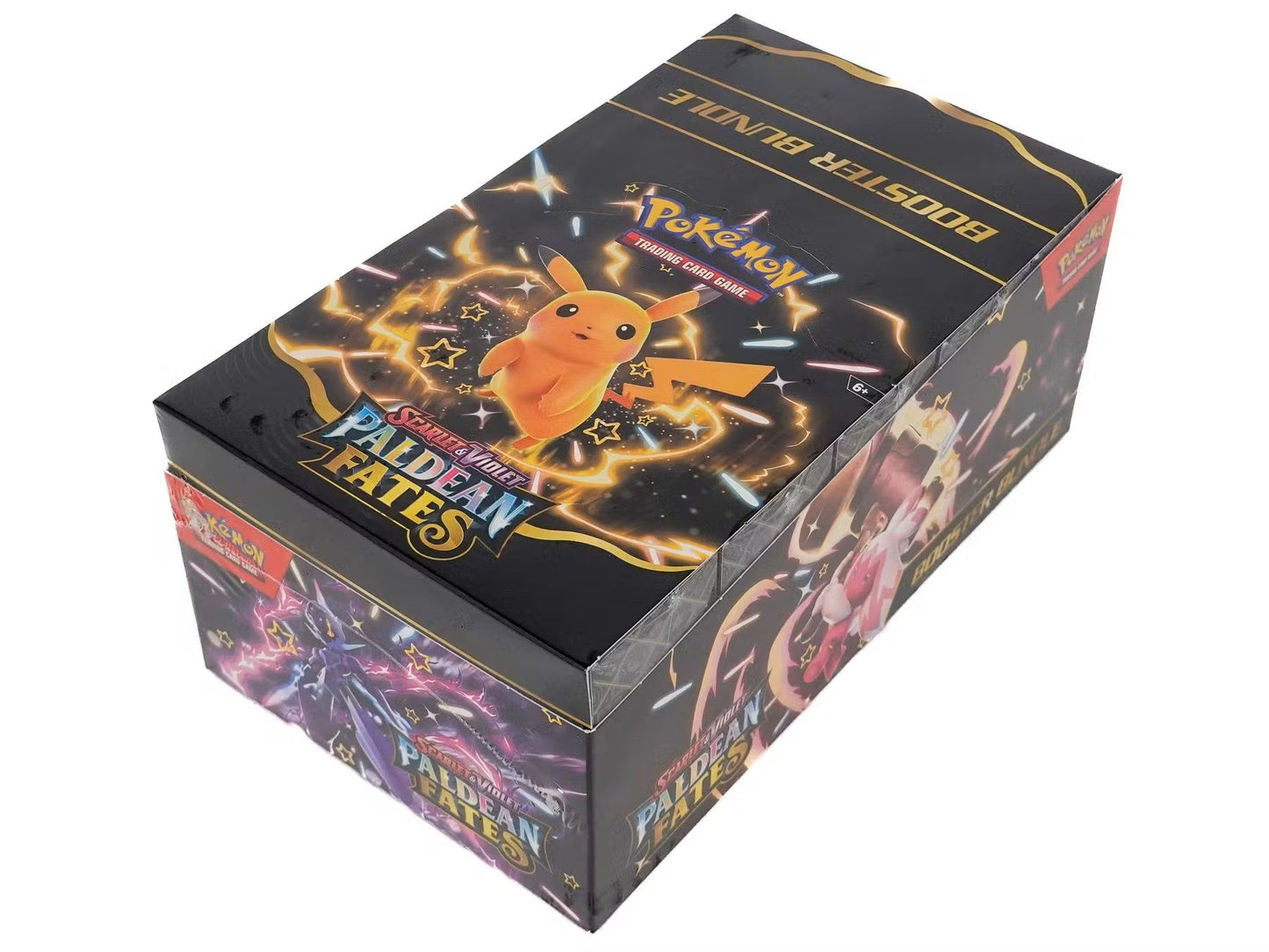 Pokemon Scarlet & Violet Paldean Fates Booster Bundle - Columbia Hobby - Sports Card Boxes - Toploaders - Card Savers