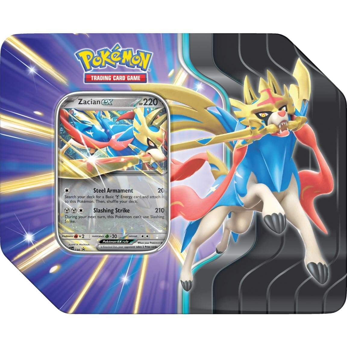 Pokemon Trading Card Game Slashing Legends Tin - Columbia Hobby - Sports Card Boxes - Toploaders - Card Savers