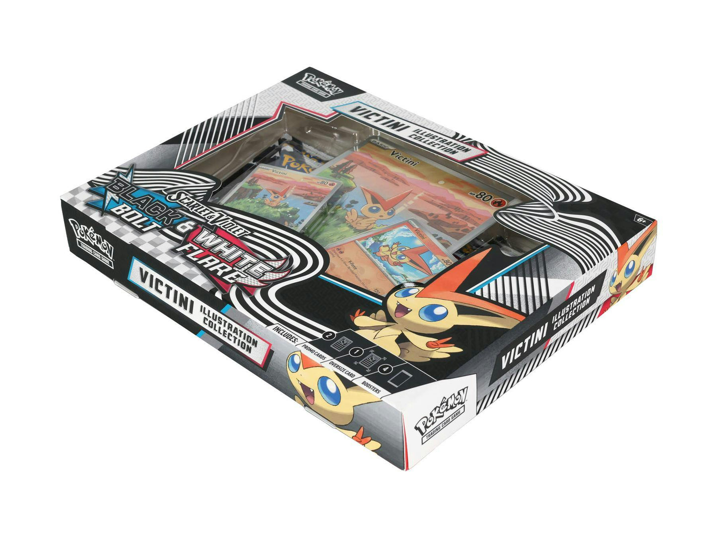 Pokemon Unova Victini Illustration Collection Box (Black Bolt / White Flare) – Columbia Sports Cards & More - Columbia Hobby - Sports Card Boxes - Toploaders - Card Savers