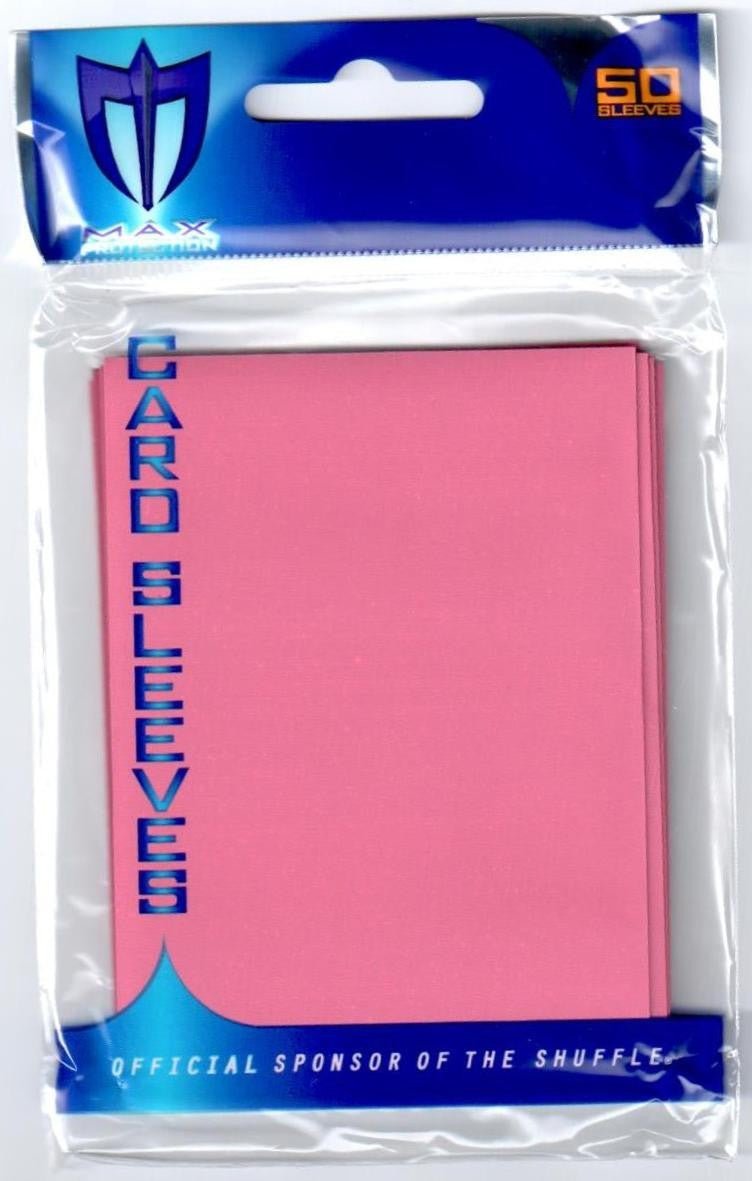 Standard Size Gaming Sleeves MTG - Pink - 50ct Pack - Columbia Hobby - Sports Card Boxes - Toploaders - Card Savers