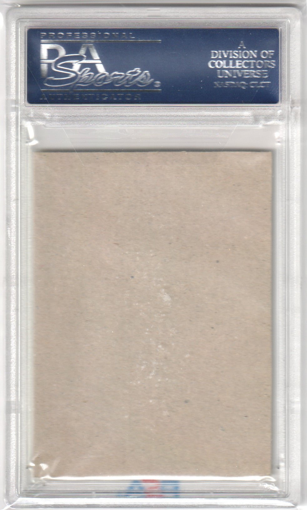 WILLIE McCOVEY 1969 Transogram Hand Cut PSA Authentic - GIANTS - Columbia Hobby - Sports Card Boxes - Toploaders - Card Savers