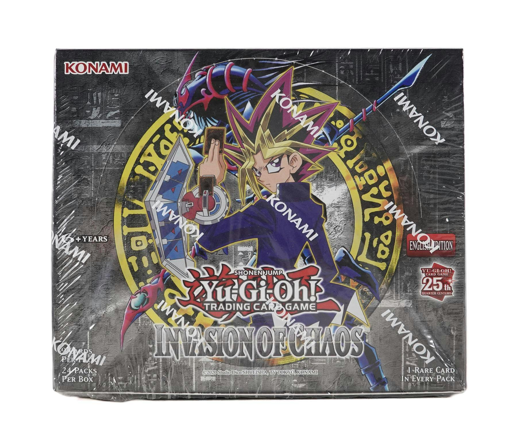 Yu-Gi-Oh 25th Anniversary: Invasion of Chaos Booster Box Yu-Gi-Oh 25th Anniversary: Invasion of Chaos Booster Box