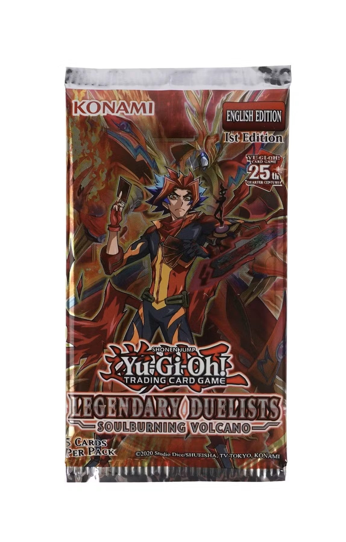 Yu - Gi - Oh Legendary Duelists: Soulburning Volcano Booster Box - Columbia Hobby - Sports Card Boxes - Toploaders - Card Savers