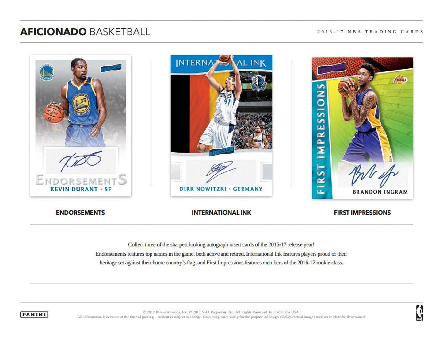 2016 - 17 Panini Aficionado Basketball Hobby Box - Columbia Hobby - Sports Card Boxes - Toploaders - Card Savers