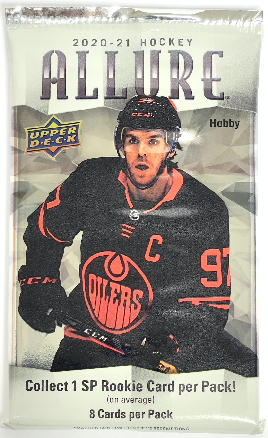 2020 - 21 Upper Deck Allure Hockey Hobby Box - Columbia Hobby - Sports Card Boxes - Toploaders - Card Savers