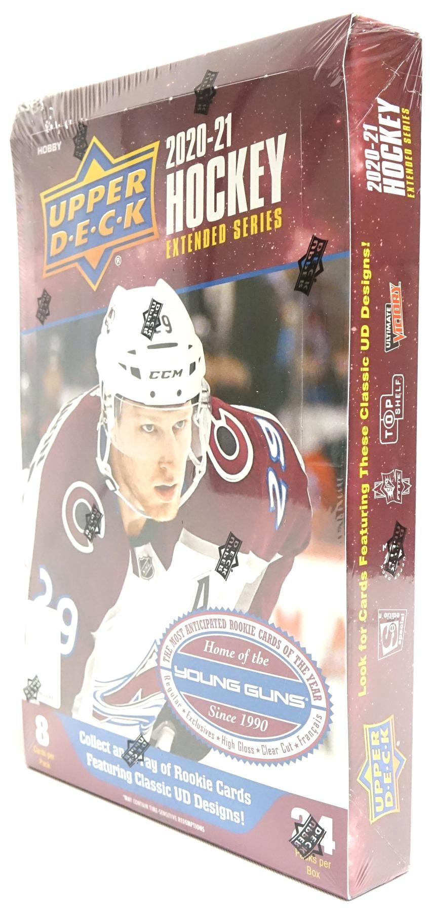 2020 - 21 Upper Deck Extended Series Hockey Hobby Box - Columbia Hobby - Sports Card Boxes - Toploaders - Card Savers