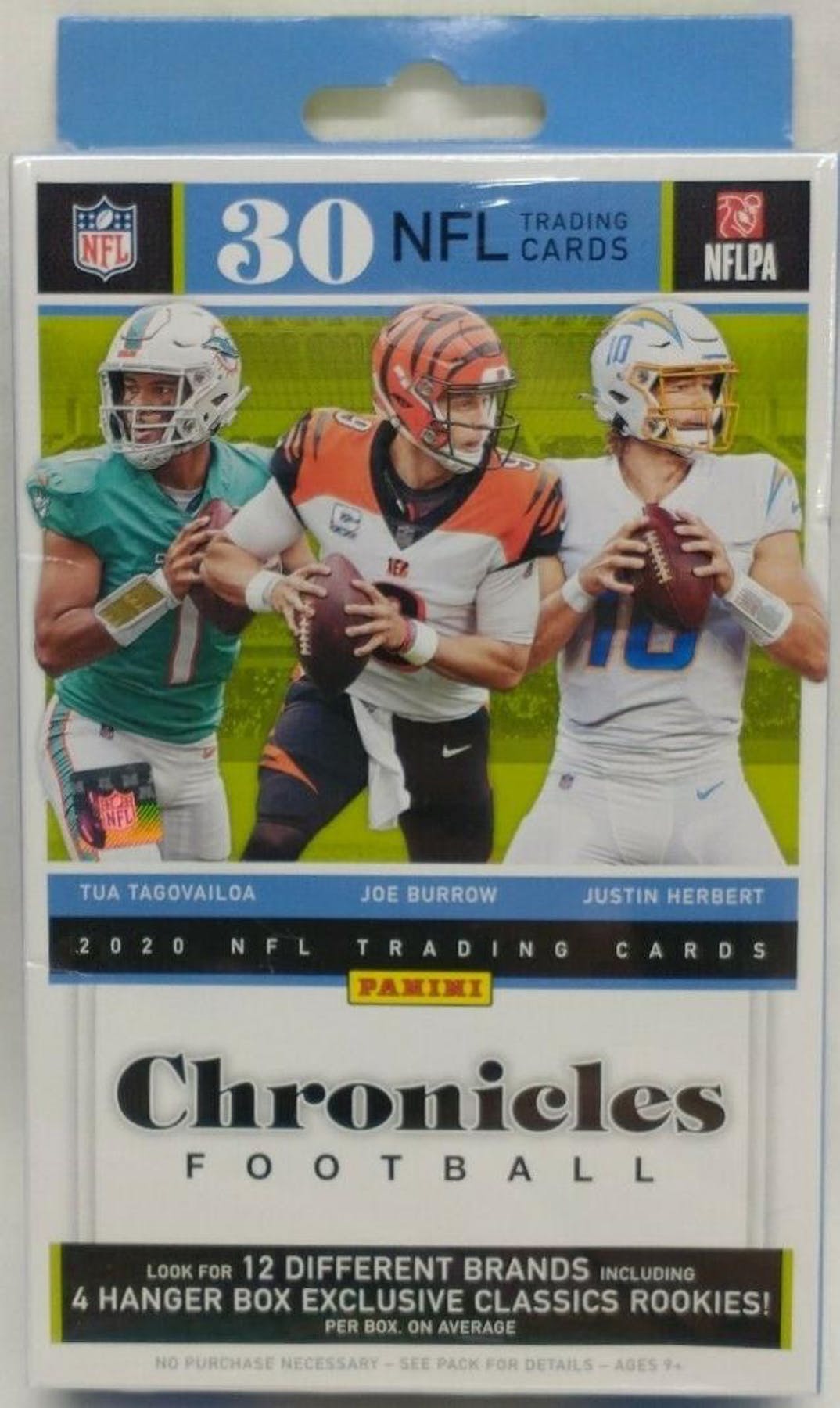 2020 Panini Chronicles Football Hanger Box - Columbia Hobby - Sports Card Boxes - Toploaders - Card Savers