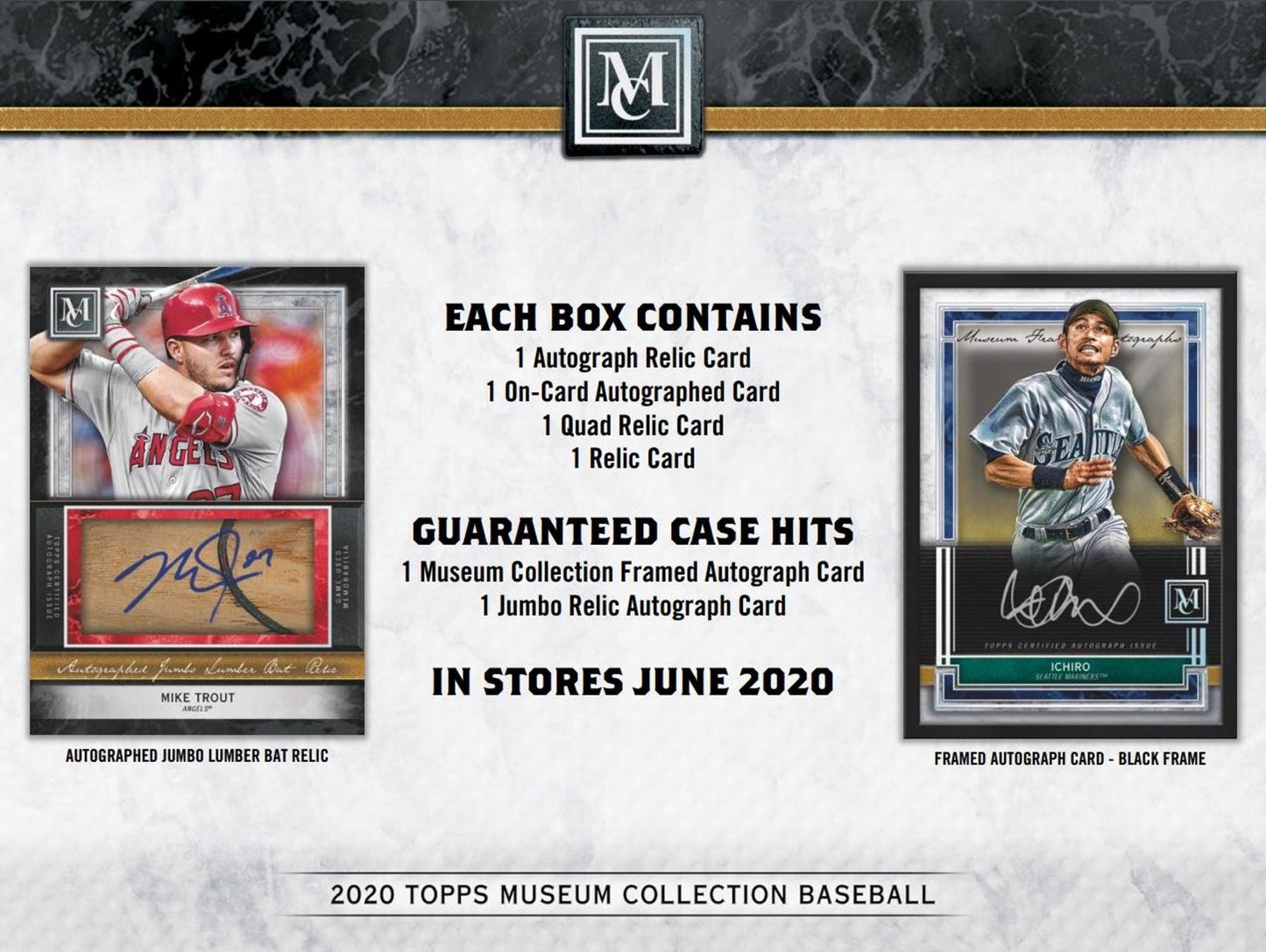 2020 Topps Museum Collection Baseball Hobby Box - Columbia Hobby - Sports Card Boxes - Toploaders - Card Savers
