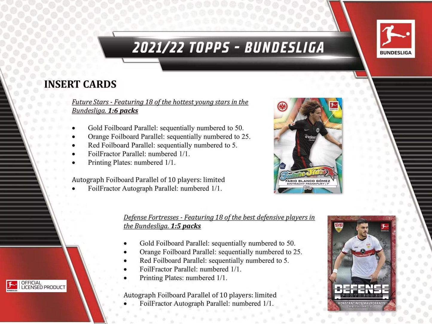 2021 - 22 Topps Bundesliga Soccer Hobby Box - Columbia Hobby - Sports Card Boxes - Toploaders - Card Savers
