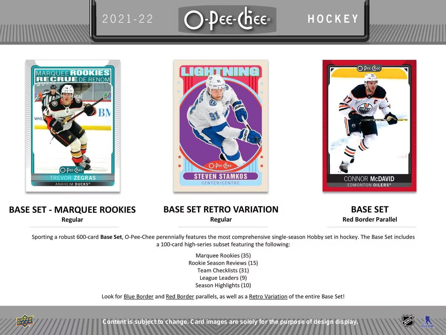 2021 - 22 Upper Deck O - Pee - Chee Hockey Retail Box - Columbia Hobby - Sports Card Boxes - Toploaders - Card Savers
