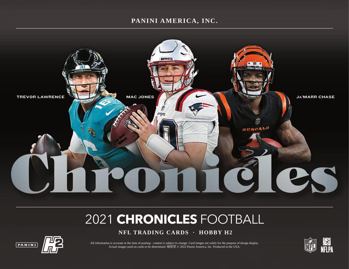2021 Panini Chronicles Football H2 Box - Columbia Hobby - Sports Card Boxes - Toploaders - Card Savers