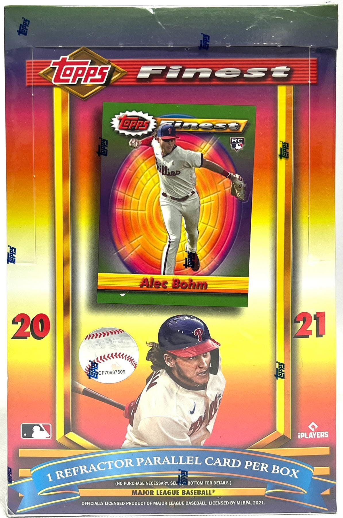 2021 Topps Finest Flashback Baseball Hobby Box - Columbia Hobby - Sports Card Boxes - Toploaders - Card Savers