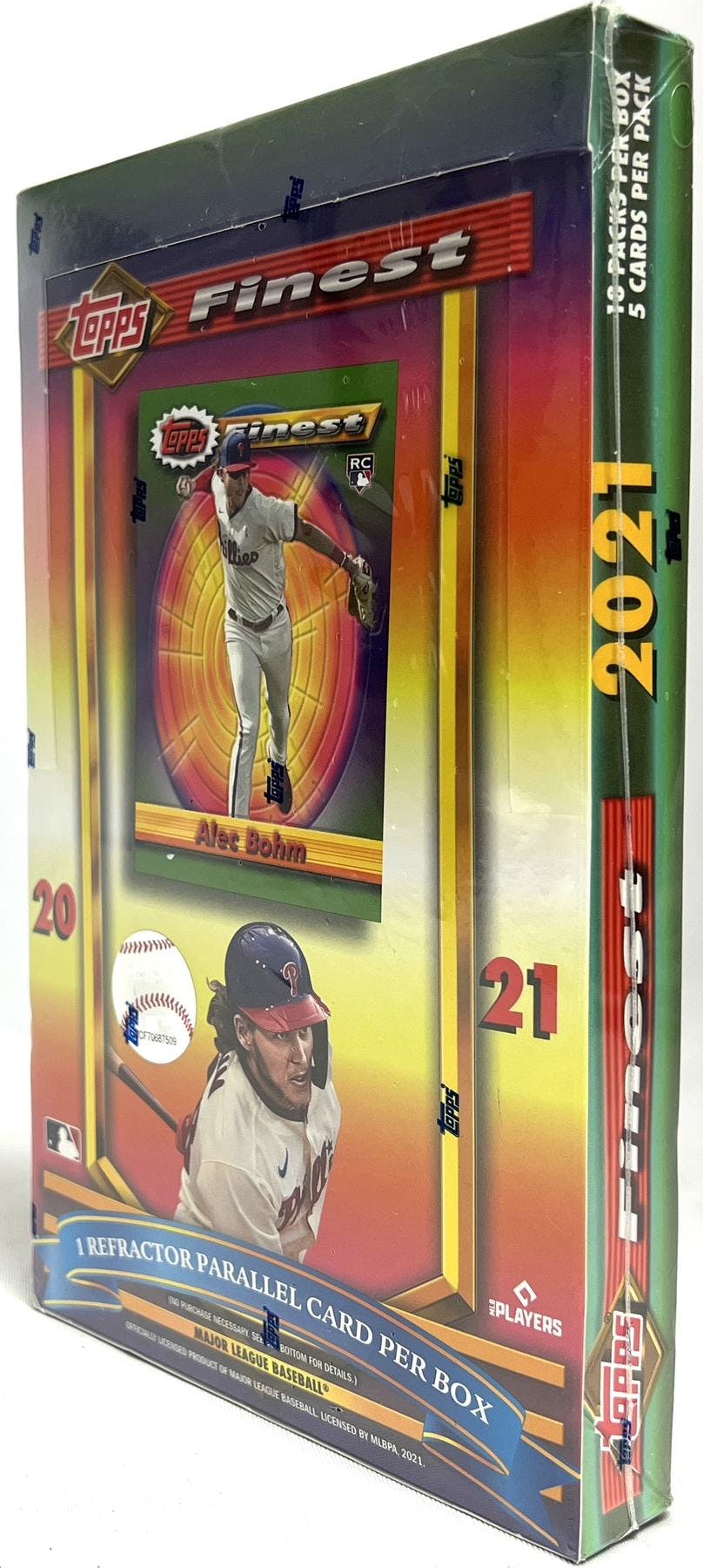 2021 Topps Finest Flashback Baseball Hobby Box - Columbia Hobby - Sports Card Boxes - Toploaders - Card Savers