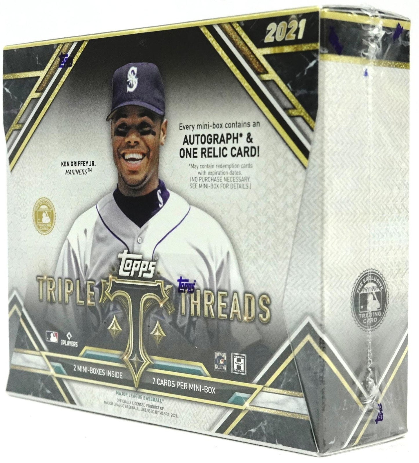 2021 Topps Triple Threads Baseball Hobby Box - Columbia Hobby - Sports Card Boxes - Toploaders - Card Savers