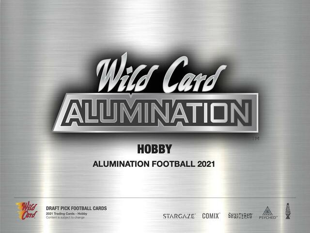 2021 Wild Card Alumination Football Hobby Box - Columbia Hobby - Sports Card Boxes - Toploaders - Card Savers