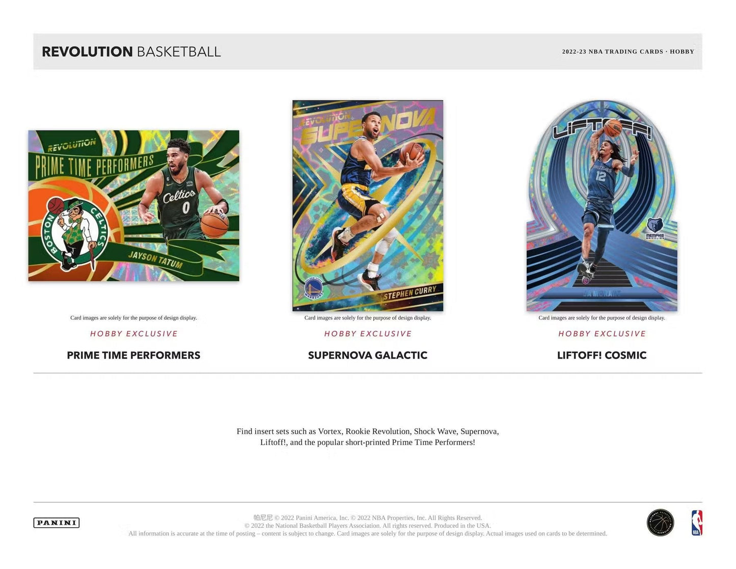 2022 - 23 Revolution NBA Basketball Hobby Box - Columbia Hobby - Sports Card Boxes - Toploaders - Card Savers