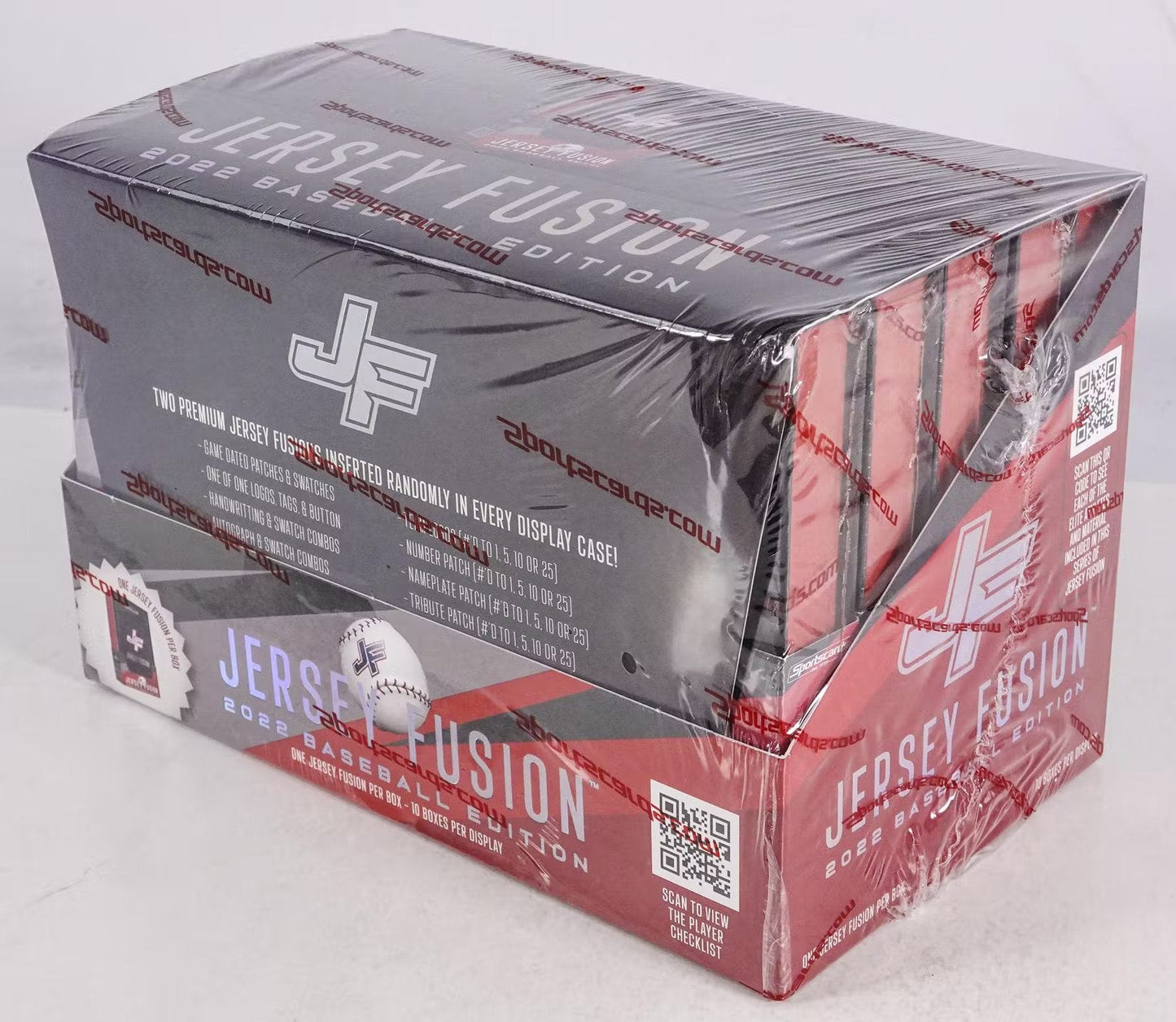 2022 Jersey Fusion Baseball Hobby Box - Columbia Hobby - Sports Card Boxes - Toploaders - Card Savers