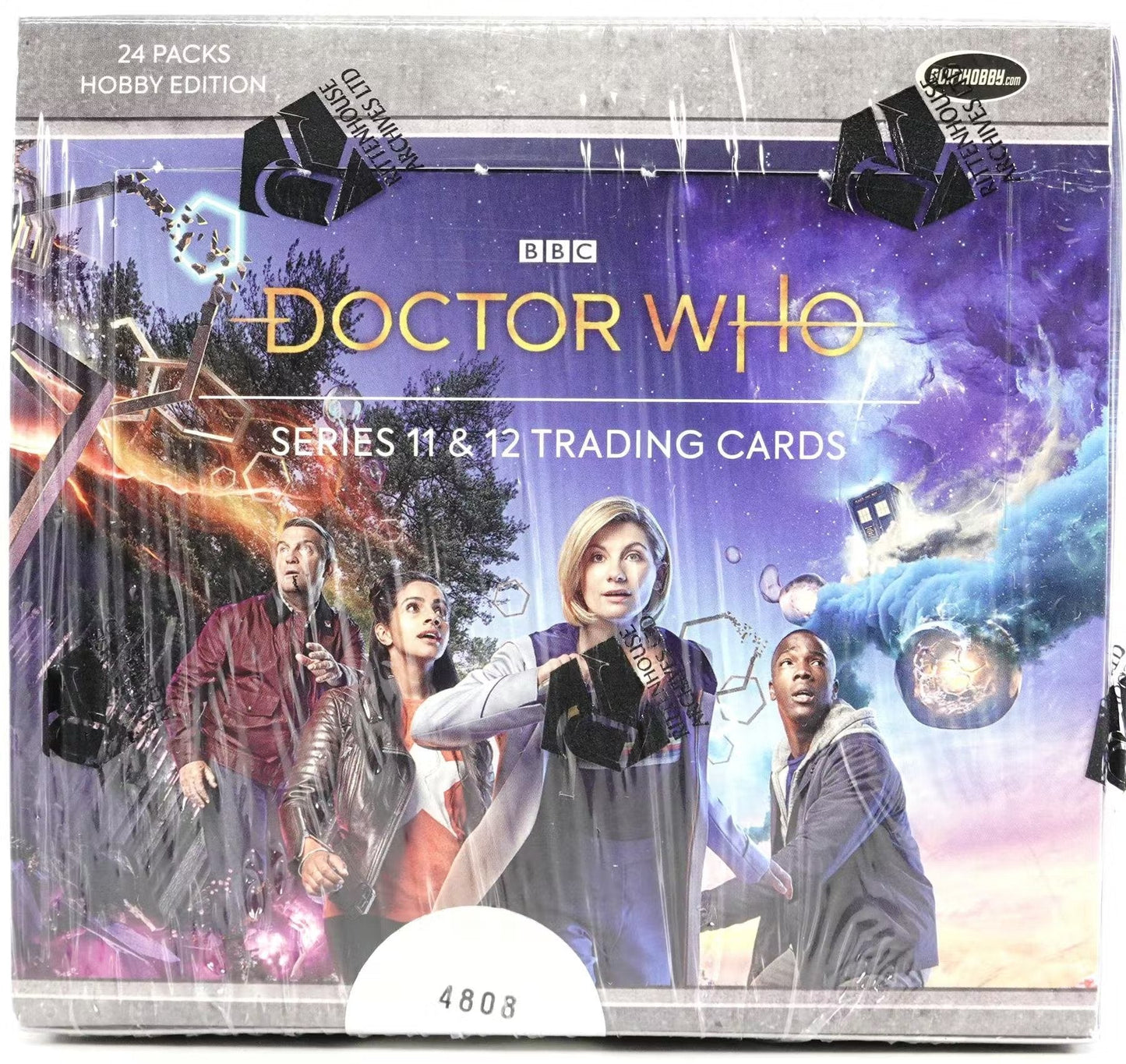 2022 Rittenhouse Doctor Who Series 11 & 12 Trading Cards Hobby Box - Columbia Hobby - Sports Card Boxes - Toploaders - Card Savers