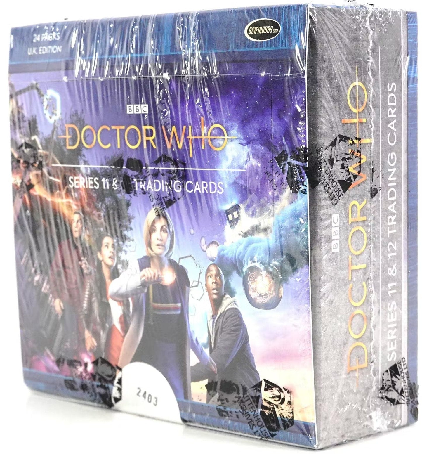 2022 Rittenhouse Doctor Who Series 11 & 12 Trading Cards UK Edition Box - Columbia Hobby - Sports Card Boxes - Toploaders - Card Savers