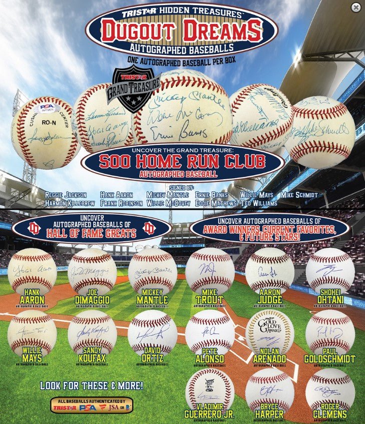 2023 TRISTAR HIDDEN TREASURES DUGOUT DREAMS AUTO BASEBALL BOX - FREE SHIP 🔥🔥🔥 - Columbia Hobby - Sports Card Boxes - Toploaders - Card Savers