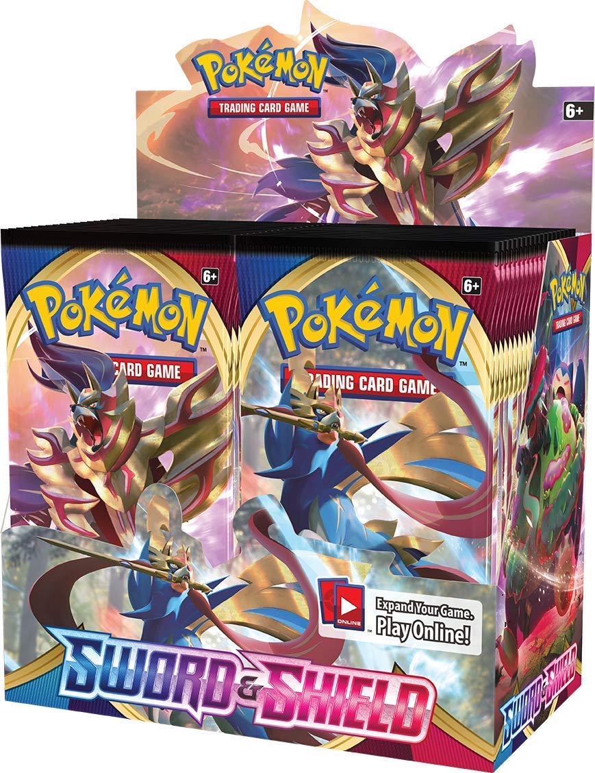 Pokémon Sword & Shield Booster Box - Columbia Hobby - Sports Card Boxes - Toploaders - Card Savers