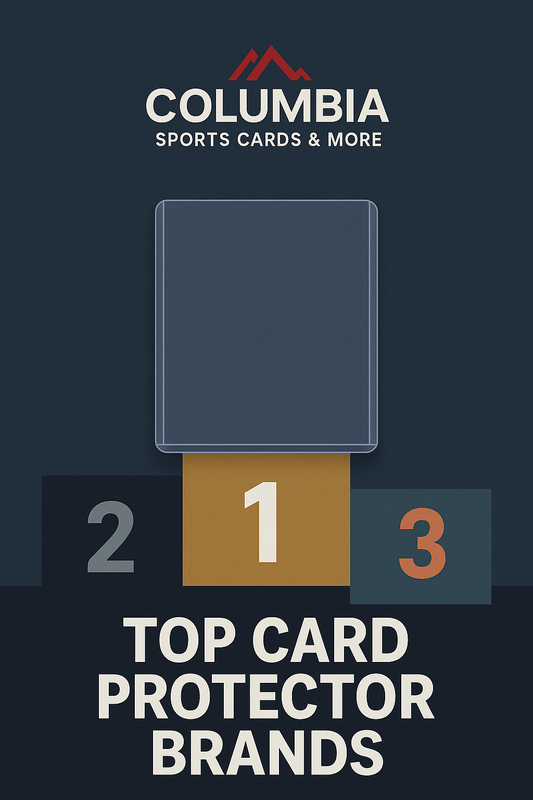 Toploader Brand Rankings: The Best Card Protectors for 2025 - Columbia Hobby - Sports Card Boxes - Toploaders - Card Savers