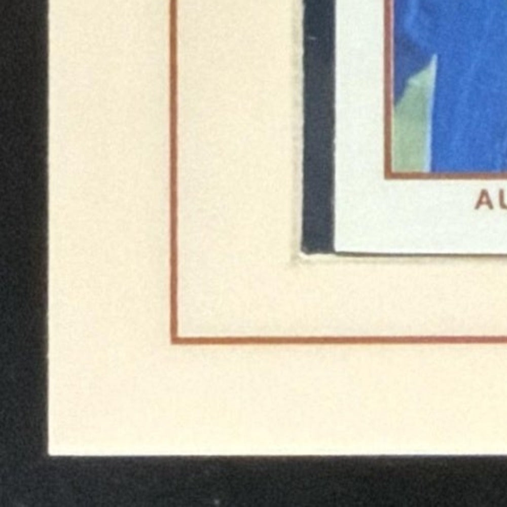 2002 Topps 206 Alex Rodriguez Bat card - front bottom left corner close-up
