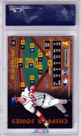 CHIPPER JONES 1996 Zenith #55 PSA 10 GEM MINT - BRAVES Pop 14