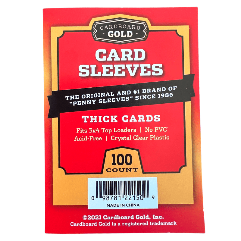 10,000ct Case Trading Card Sleeves - Thick Card Size - Columbia Hobby - Sports Card Boxes - Toploaders - Card Savers