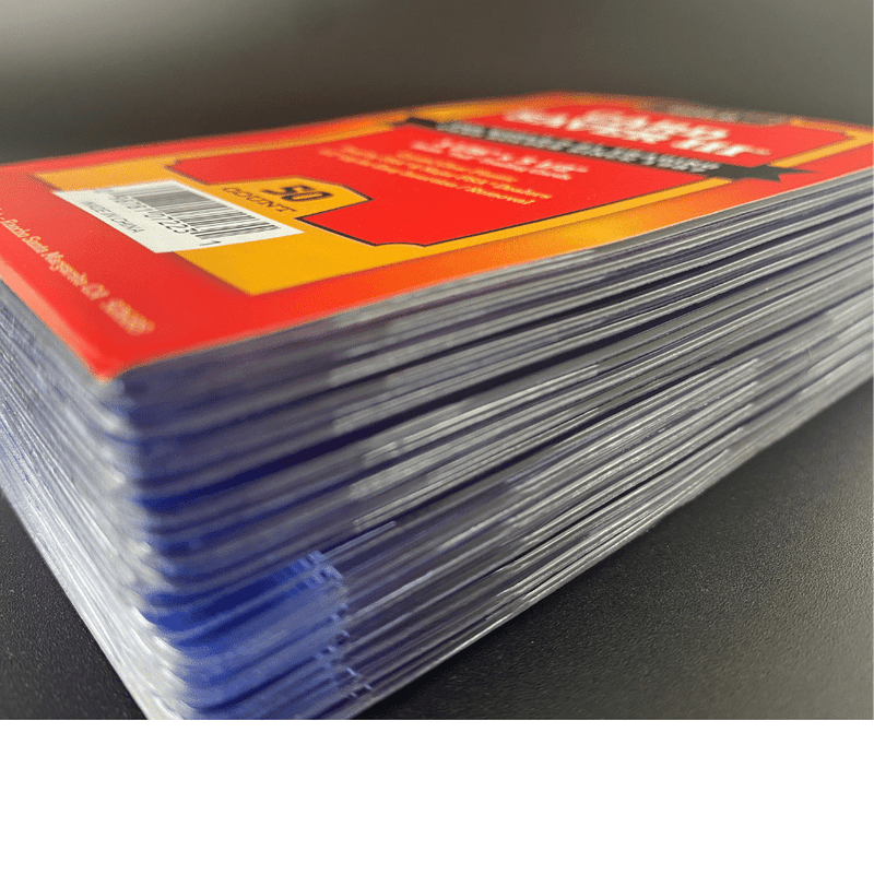 1000ct Case Card Saver 3 Semi-Rigid Holder Cardboard Gold