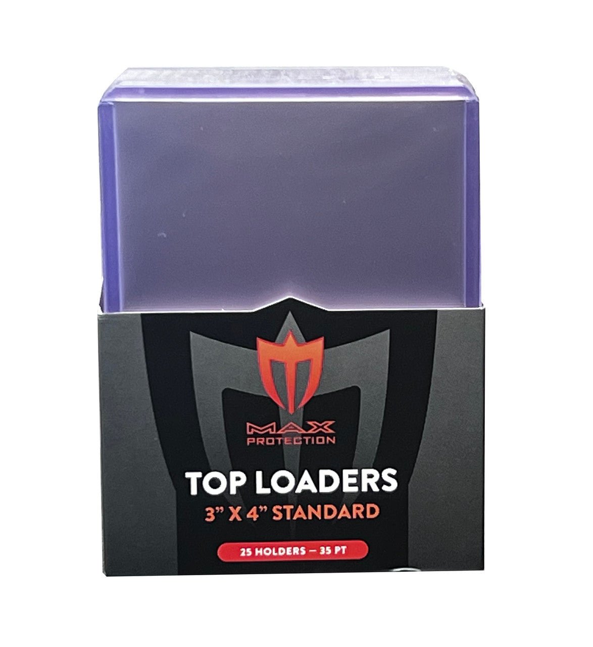 1000ct Case Ultra Max Pro 35pt Trading Card Toploaders | Crystal Clear Holders - Columbia Hobby - Sports Card Boxes - Toploaders - Card Savers