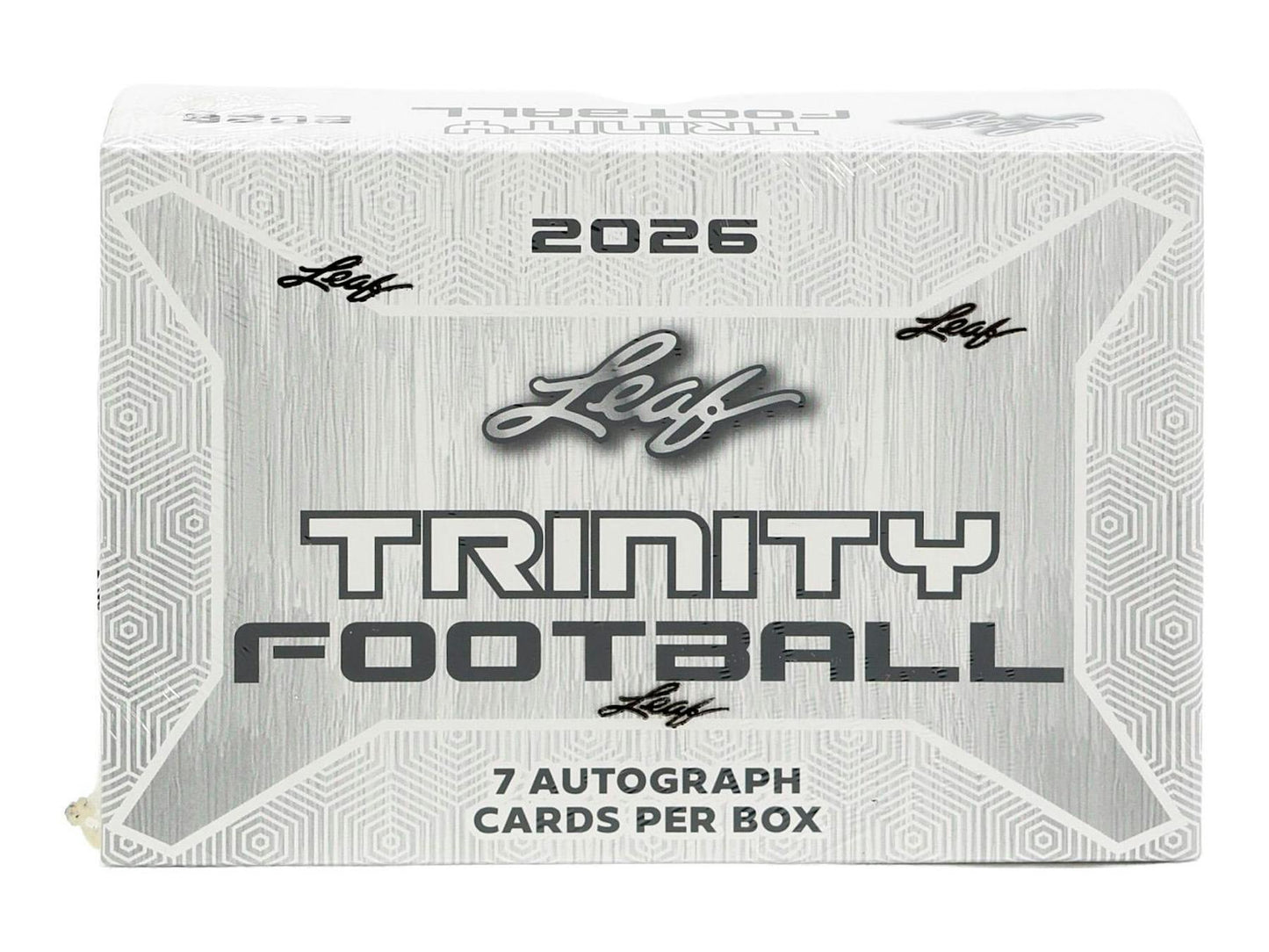 2026 Leaf Trinity Football Hobby Box
2026 Leaf Trinity Football autograph trading card
Leaf Trinity Football rookie autograph memorabilia card
2026 Leaf Trinity Football Quadzilla multi-signed autograph card
