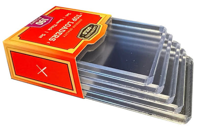 100ct Thick Card Toploaders Holders - 5mm - 190pt - Columbia Hobby - Sports Card Boxes - Toploaders - Card Savers