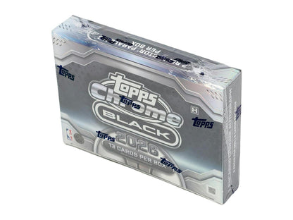 2025/26 Topps Chrome Black Basketball Hobby Box | Columbia Sports Cards | Columbia Hobby - Sports Card Boxes - Toploaders - Card Savers.