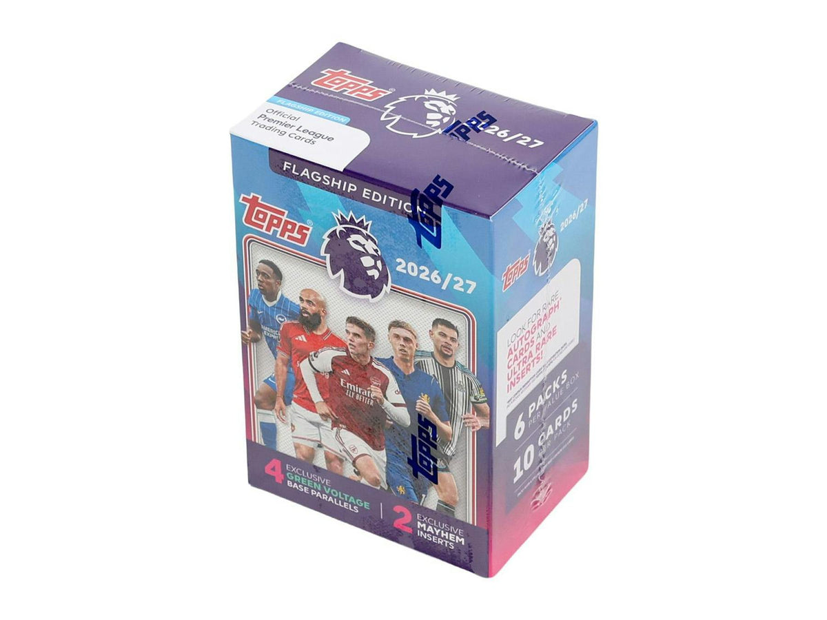 2026/27 Topps Premier League EPL Soccer Blaster Box | Columbia Hobby - Sports Card Boxes - Toploaders - Card Savers.