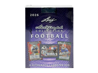 2026 Leaf Autograph Collection Football Hobby Box