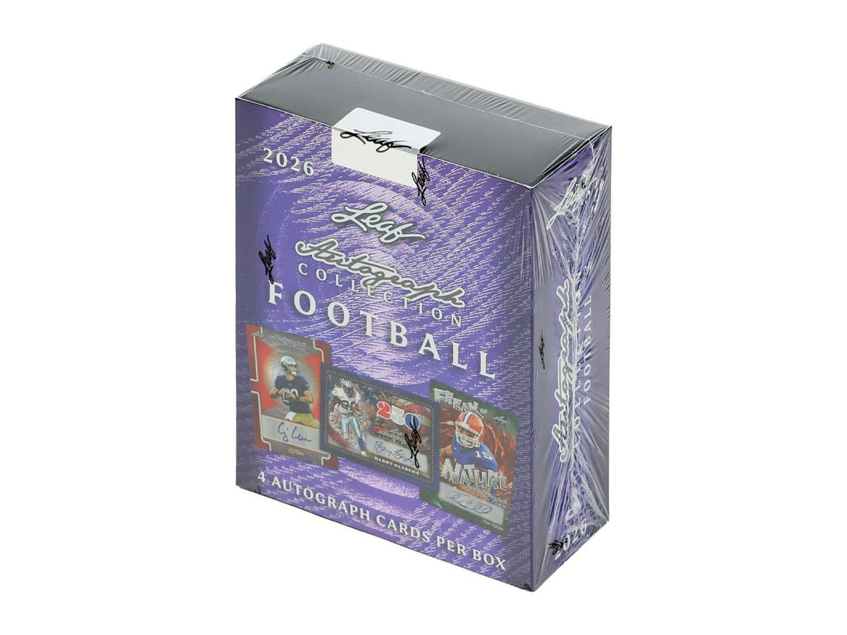 2026 Leaf Autograph Collection Football Hobby Box