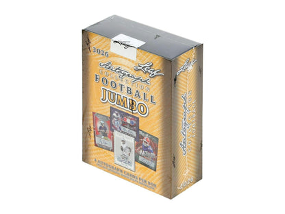 2026 Leaf Autograph Collection Football Hobby Jumbo Box